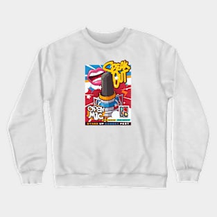 Microphone Cartoon Vector Crewneck Sweatshirt